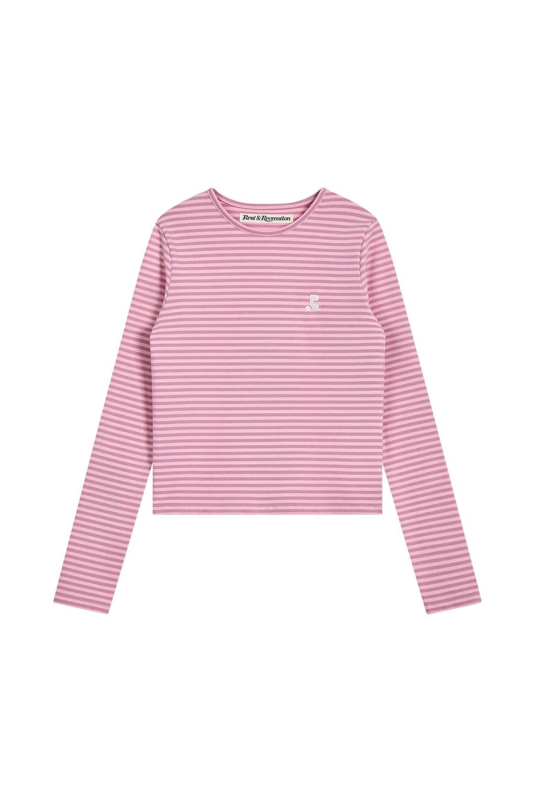 레스트앤레크레이션 STRIPE LONG SLEEVE - PINK 상품 이미지 1