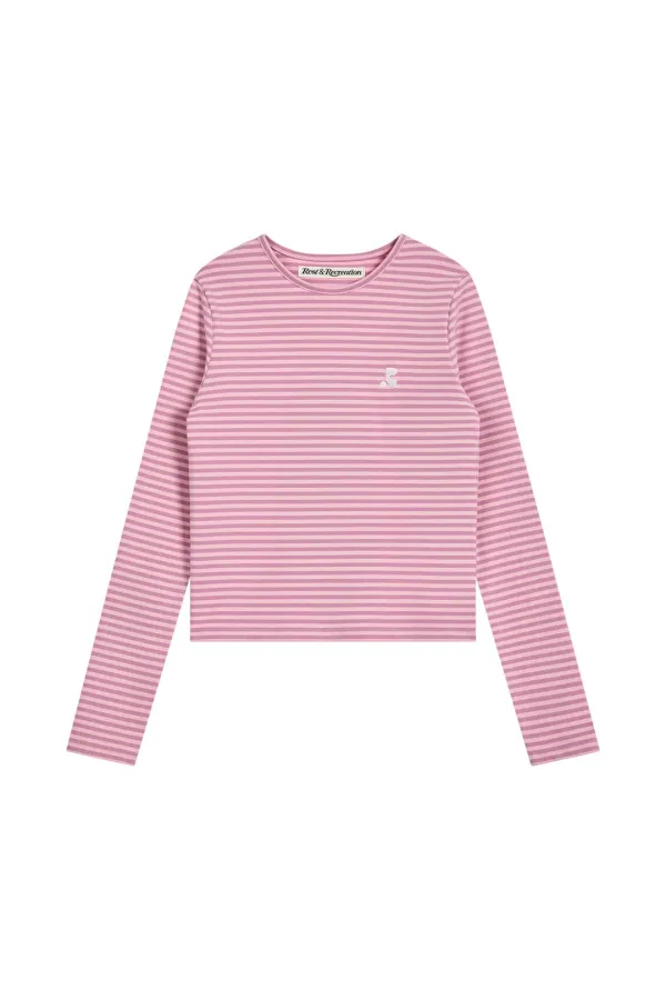 STRIPE LONG SLEEVE - PINK
