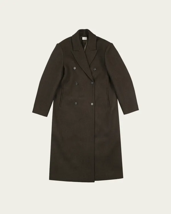 Marrn Double Coat