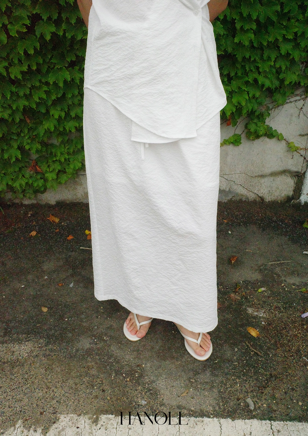 한올 Mood Skirt (White) 상품 이미지 2