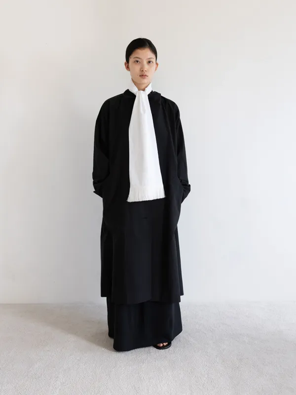 CLAIRE TESSEL MUFFLER [WHITE]