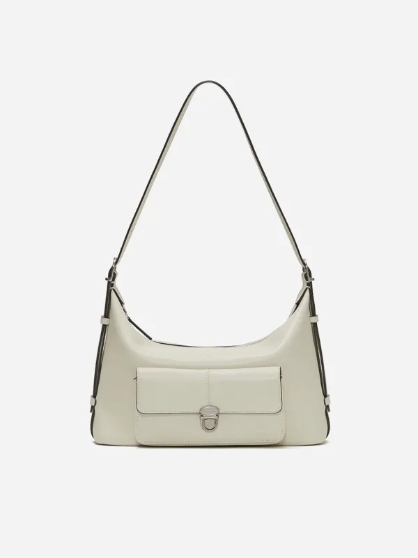 Clasp Pocket Shoulder Ivory