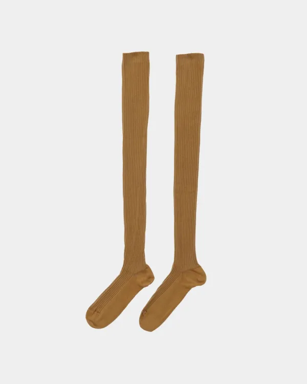 Rib Overknee Socks
