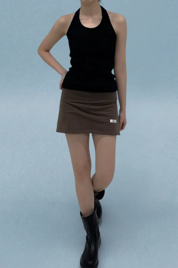Core Halter Top / Black