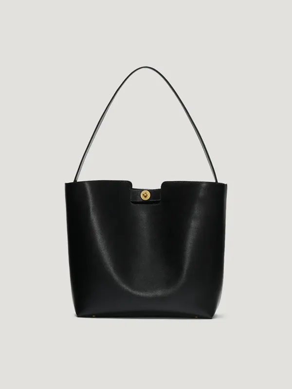 Time shoulder bag Black