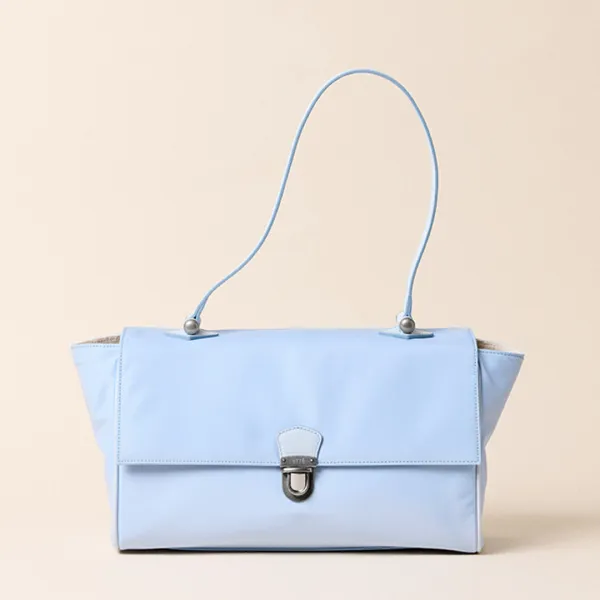 BRIEF BAG NYLON_SKY