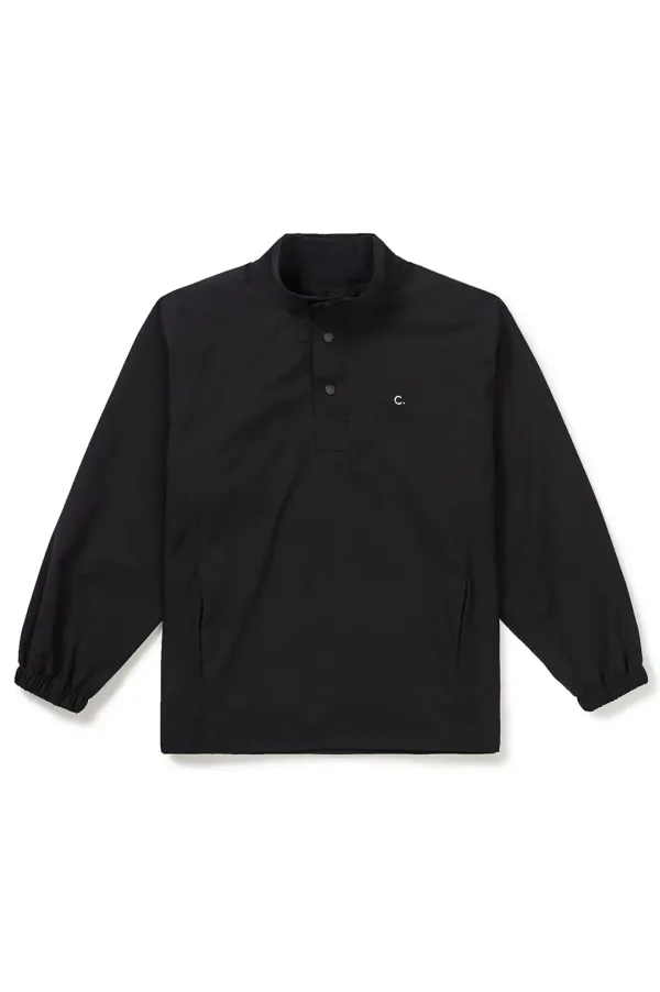 [24SS clove] Breezy Neck Pullover (Black)