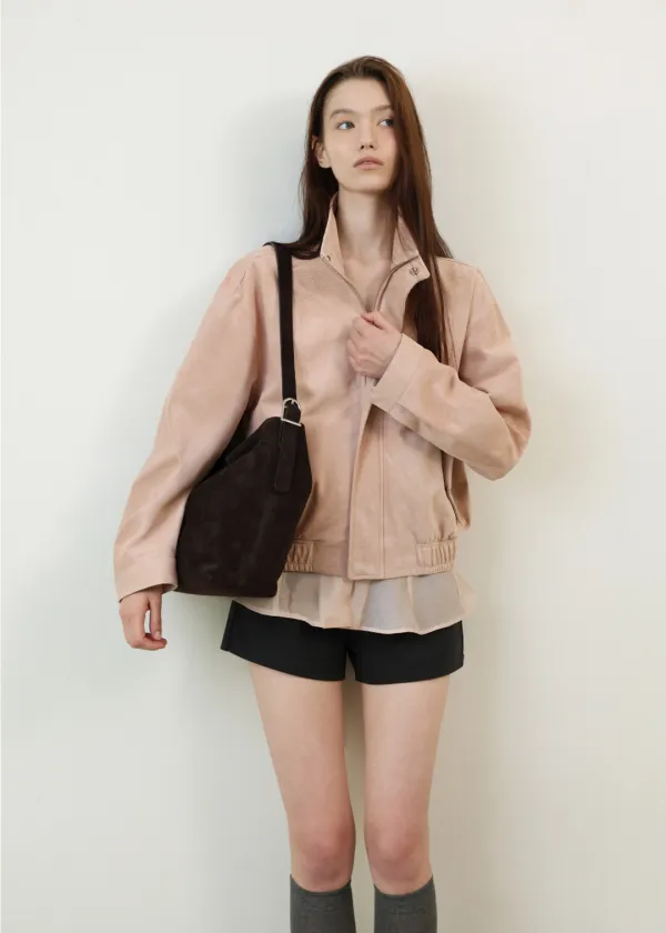 [4TH] Eve Layered Shirt(Peach)