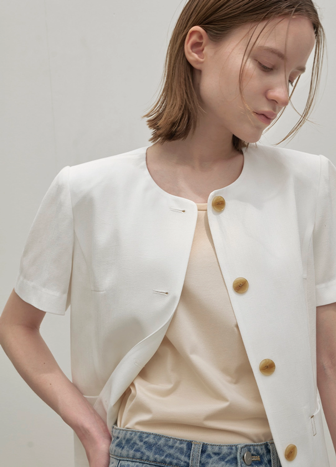 아뜰리에 나인 (JK-2951)ESSENTIAL MINIMAL JACKET 상품 이미지 3