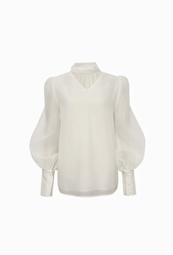 Belita Blouse (Ivory)