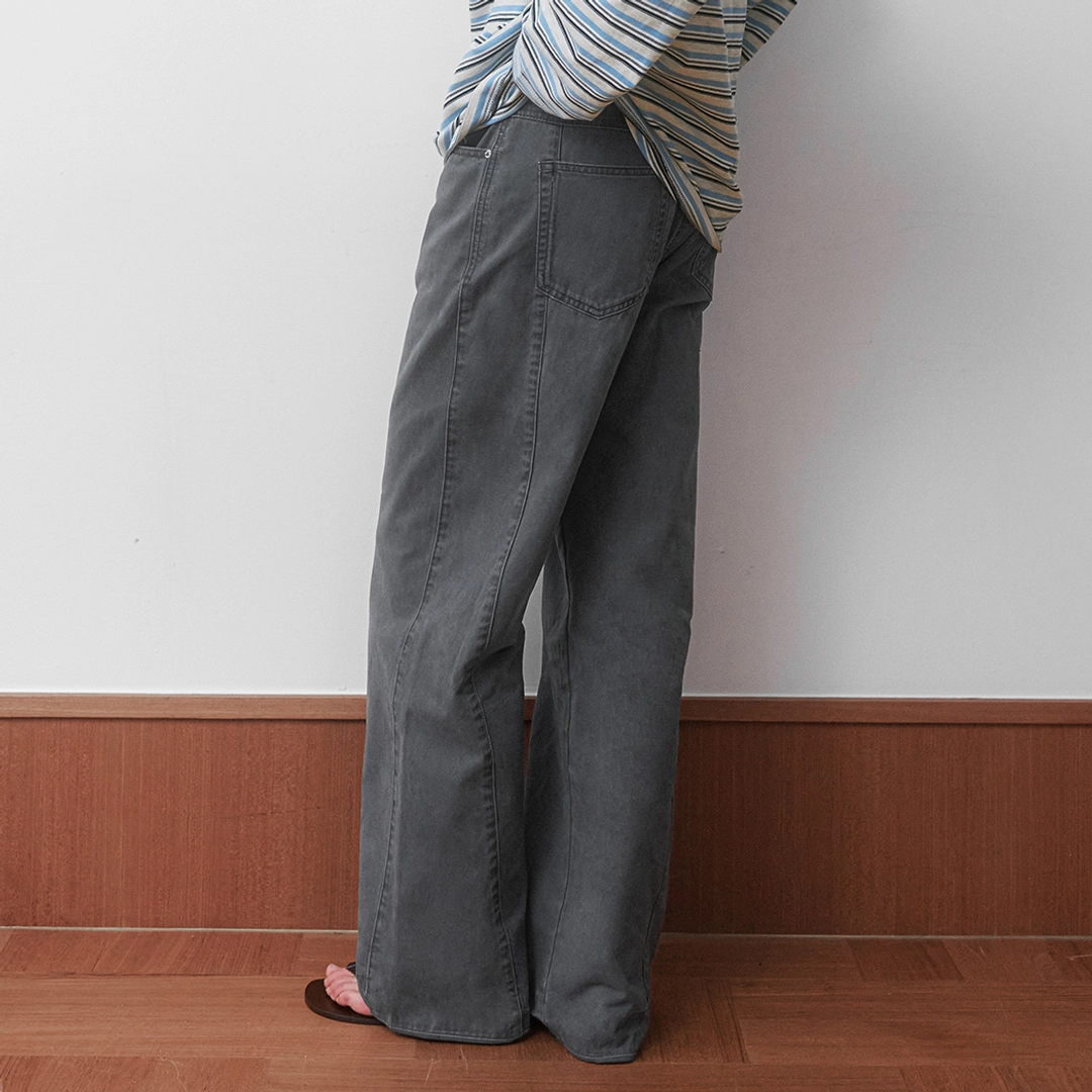 아뜰리에 나인 (PT-5745)VINTAGE WASHING COTTON PANTS 상품 이미지 1