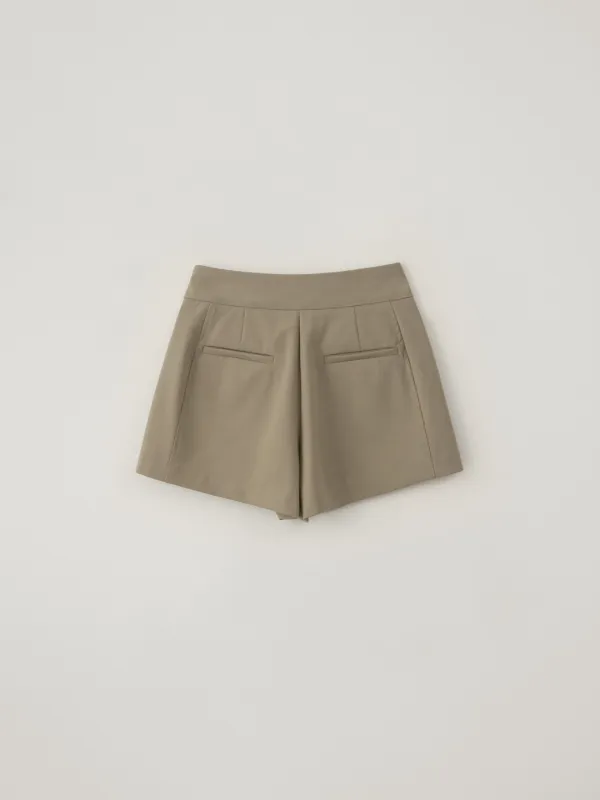 Yulie Doublin side button slacks (dune beige)