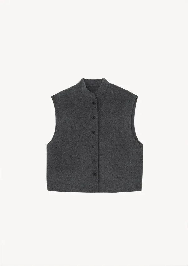 Handmade Vest in Gray