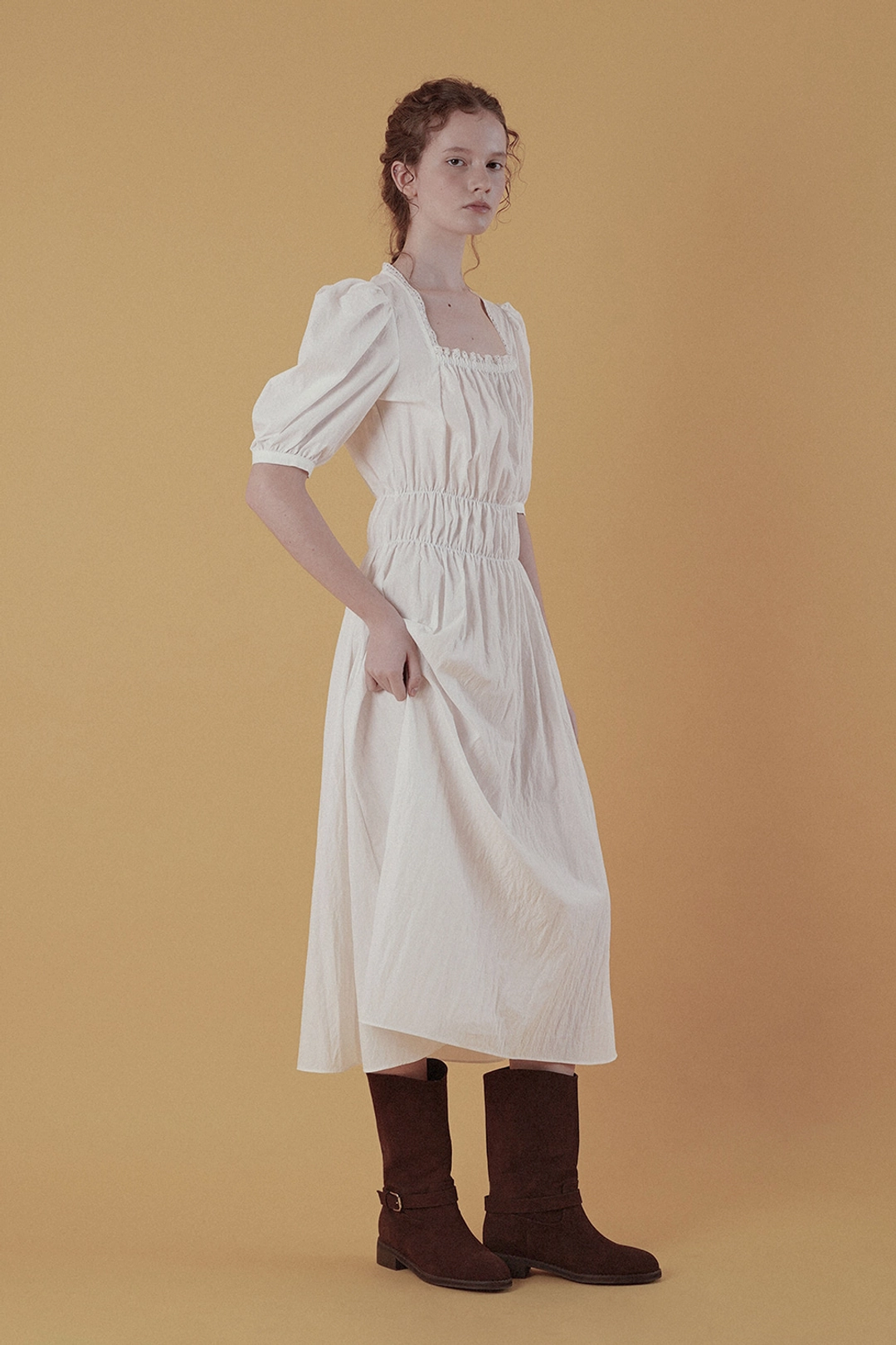 위드아웃썸머 Square puff dress 상품 이미지 2