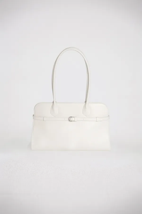 [2nd reorder] montana belt bag (ivory)