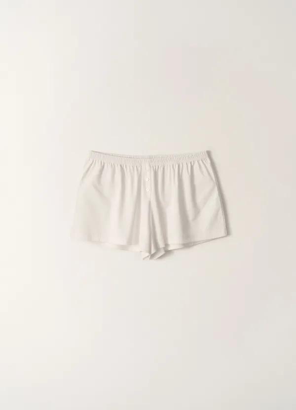 Mari relaxed shorts (White)