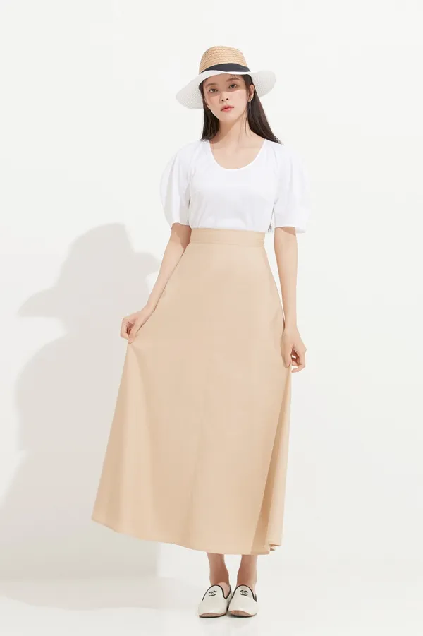NO.10 SKIRT - BEIGE
