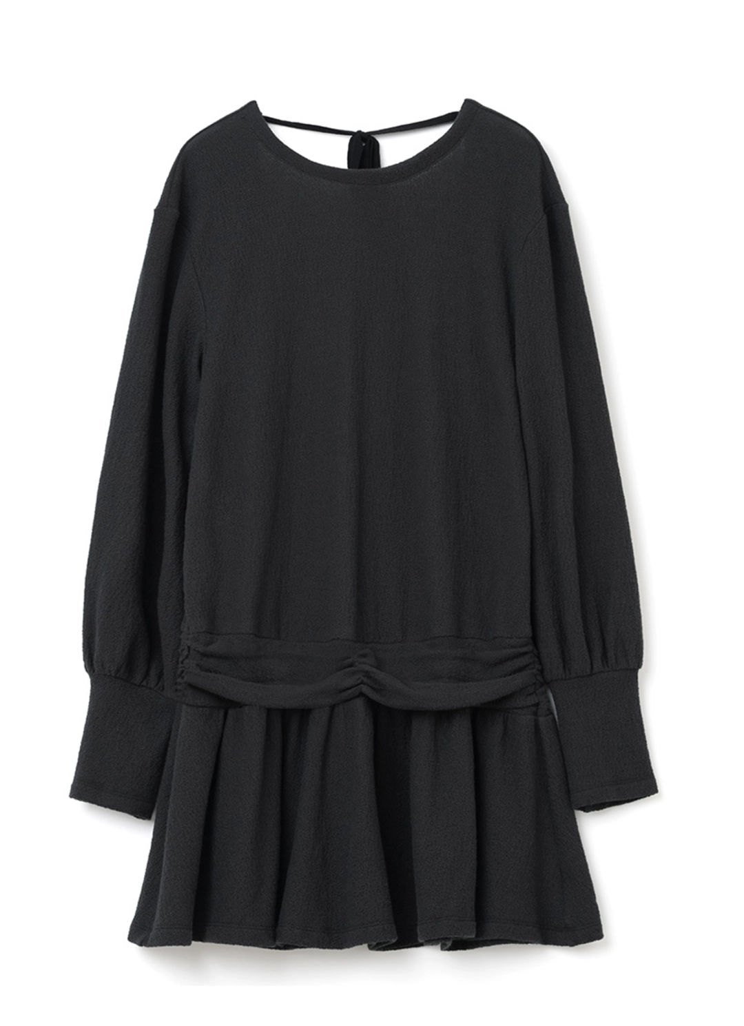 밀로 우먼 Back Open Mini Dress [Black] 상품 이미지 3