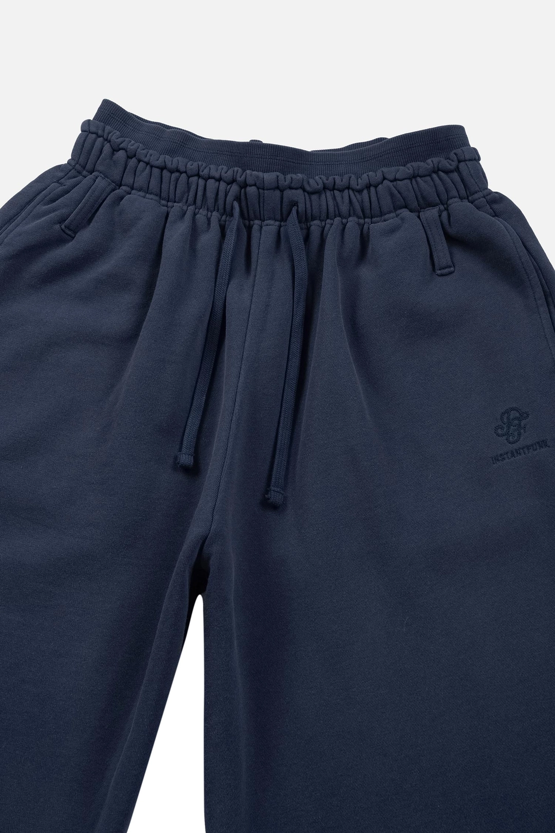 인스턴트펑크 WASHED DOUBLE WAIST BURMUDA PANTS - NAVY 상품 이미지 2