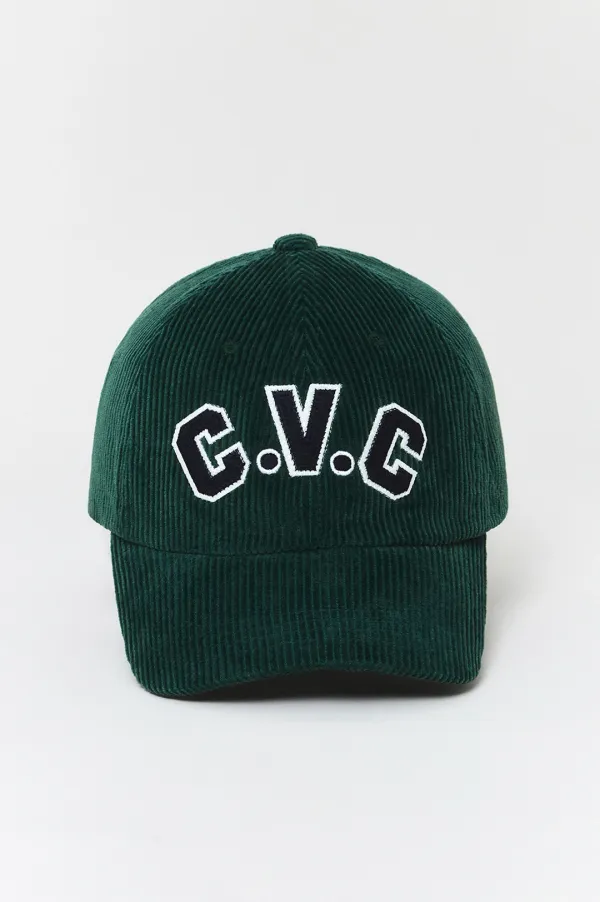 [25FW clove] Vintage Corduroy Ball Cap (Green)