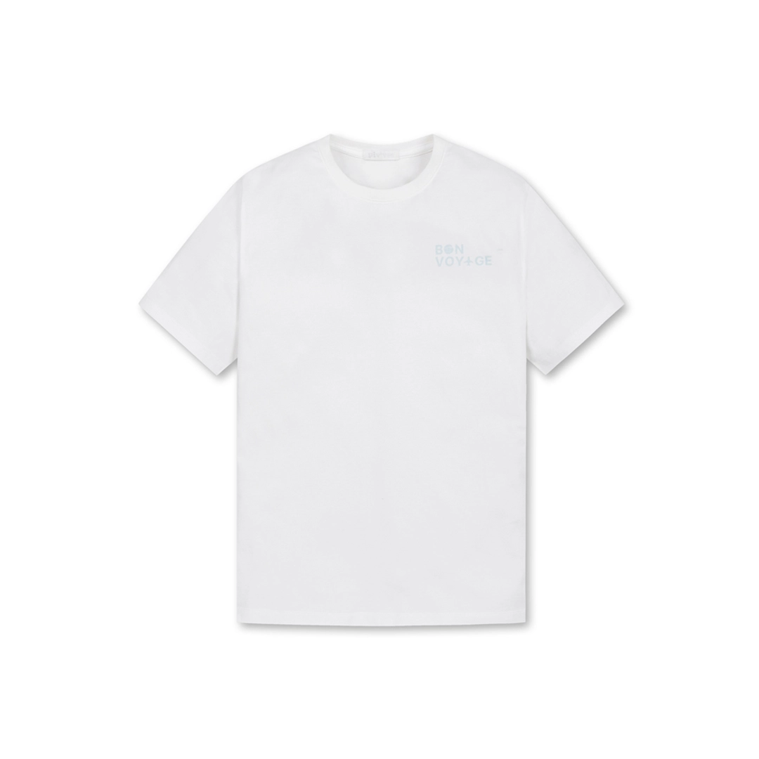 피브비 [Piv\'vee X TCG] Bon Voyage T-shirt (cloud white) 상품 이미지 3