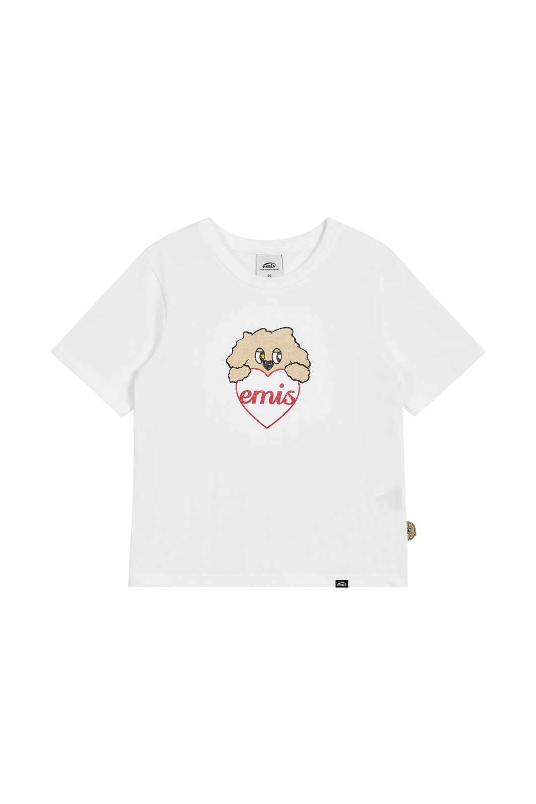 이미스 (W) MISUGI LOVE EMIS T-SHIRT-WHITE 상품 이미지 1