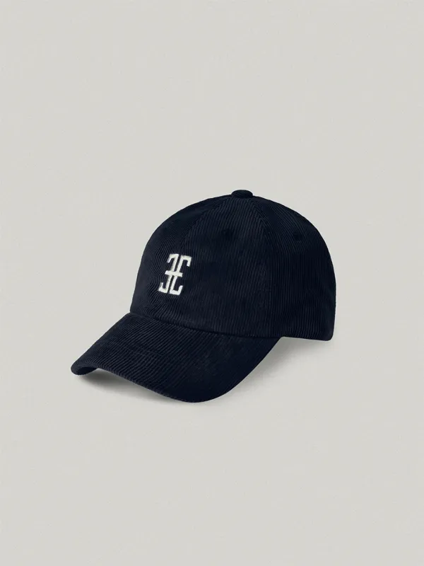 Classic Logo Corduroy Ball Cap - Navy클래식 로고 코듀로이 볼캡