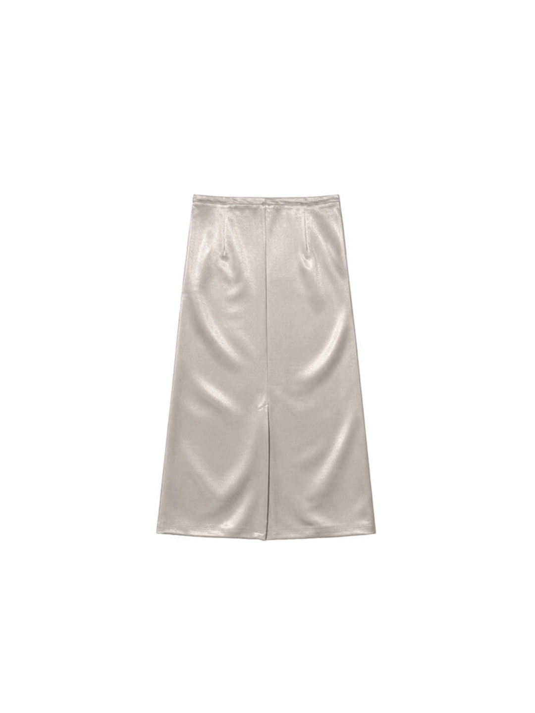 프리터 Glow Satin Skirt Ivory_F263SK08 상품 이미지 2