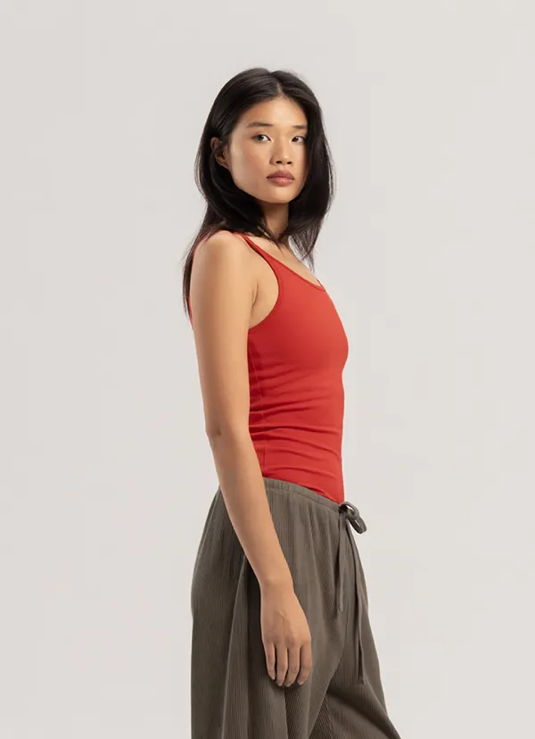 Unbalance tank top_Molten Lava