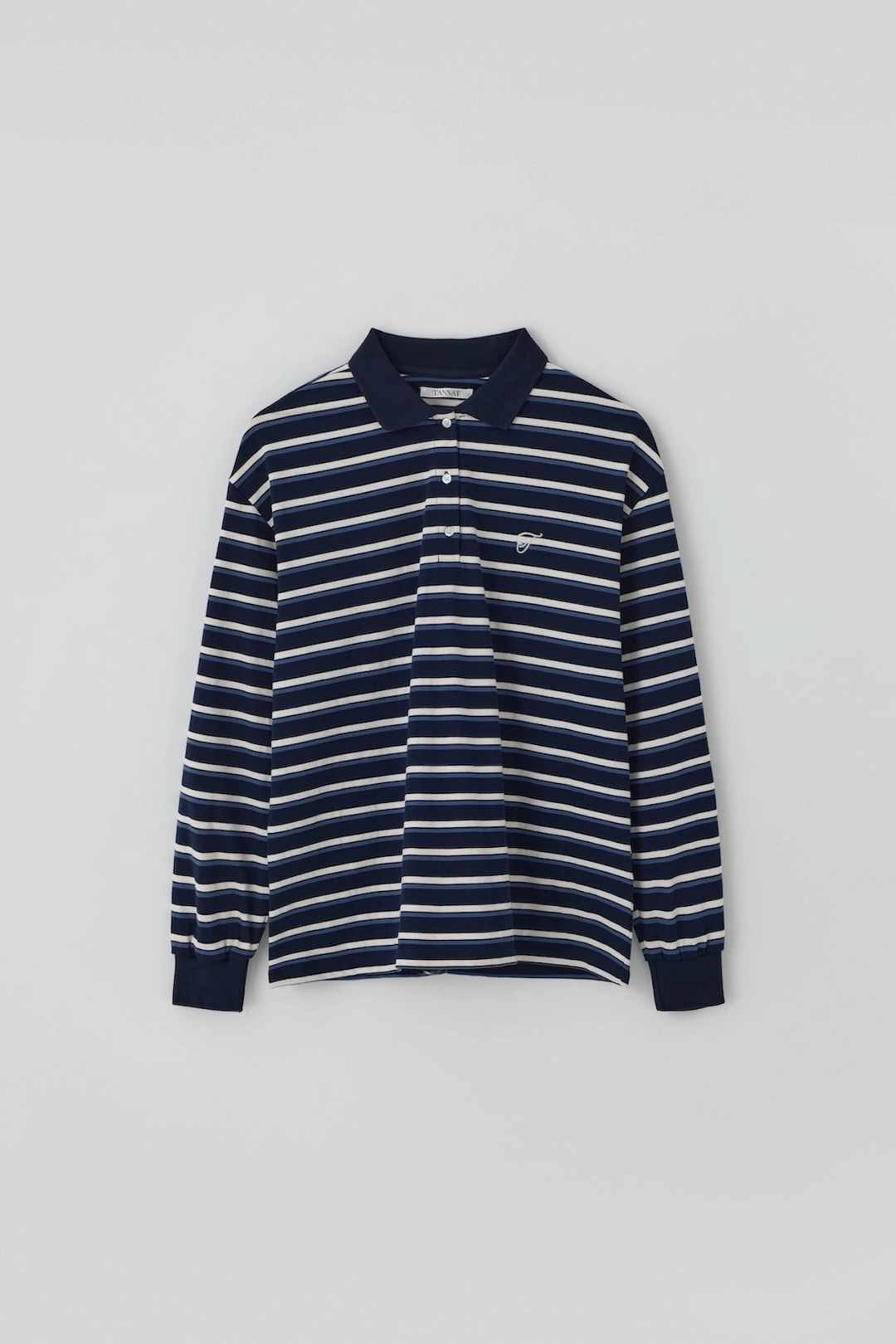 타낫 T/T Rally stripe pk t-shirt (navy) 상품 이미지 1