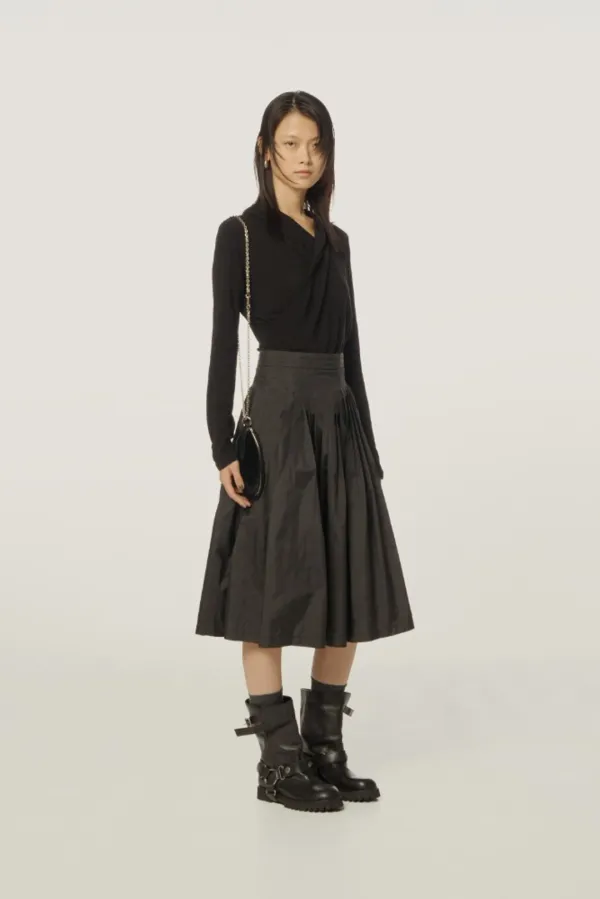 Gallery Pintuck Skirt