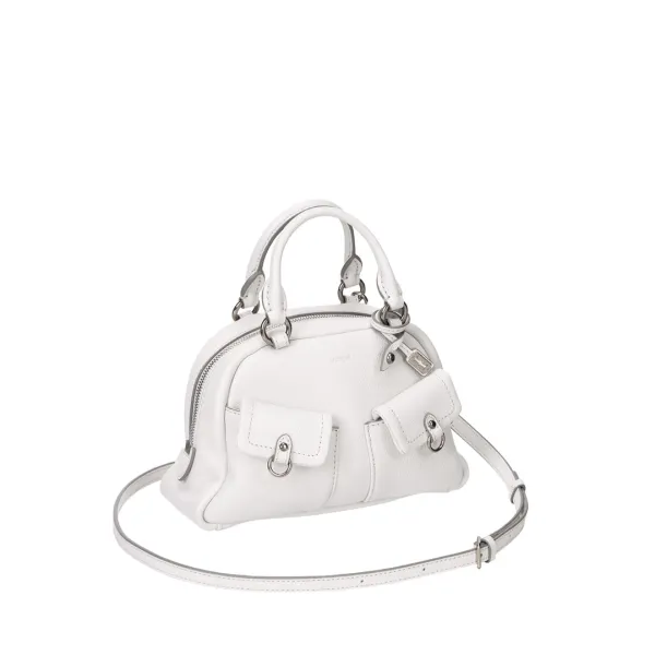 Toque Pocket Tote Piccolo (토크 포켓 토트 피콜로) Pure Beige