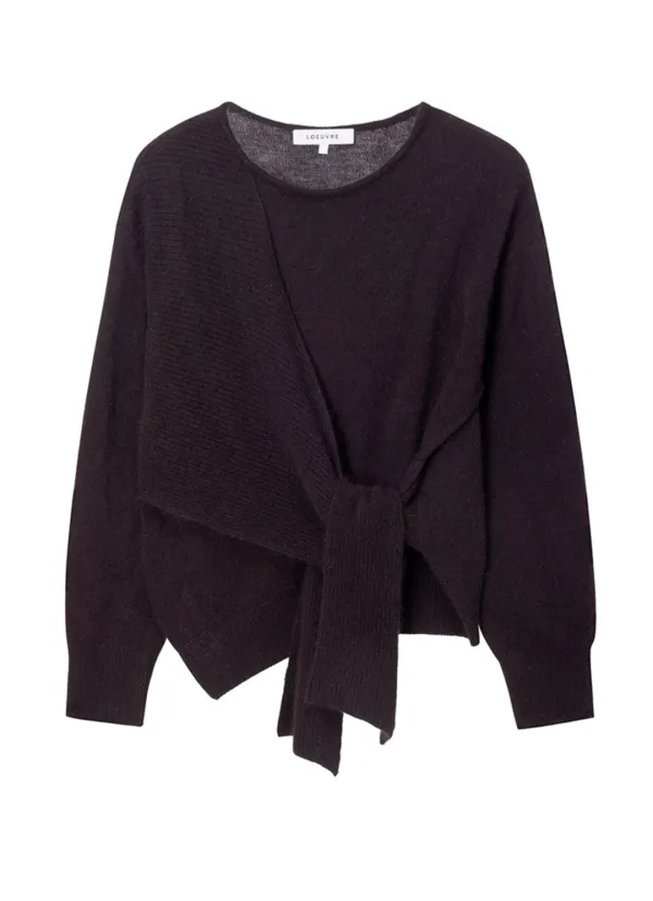 Racoon Tied Knit Pullover SK5WP476_2color