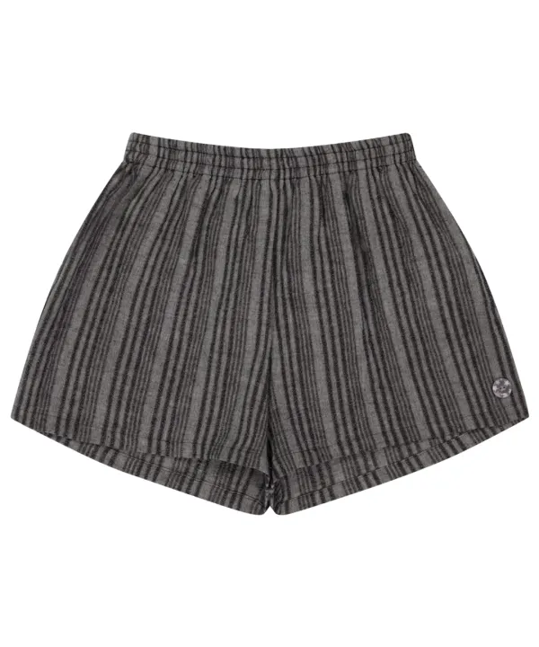 038 ETHNIC SHORTS DARK GREY