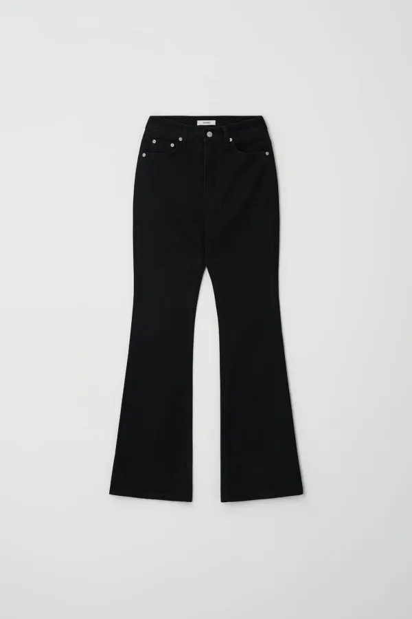 flare black jean