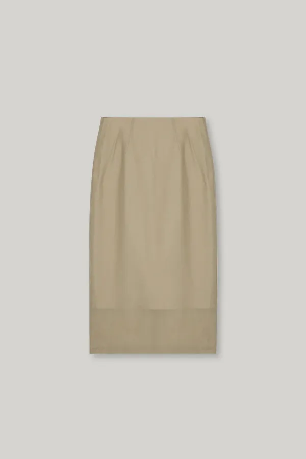 Elven Layered Midi Skirt