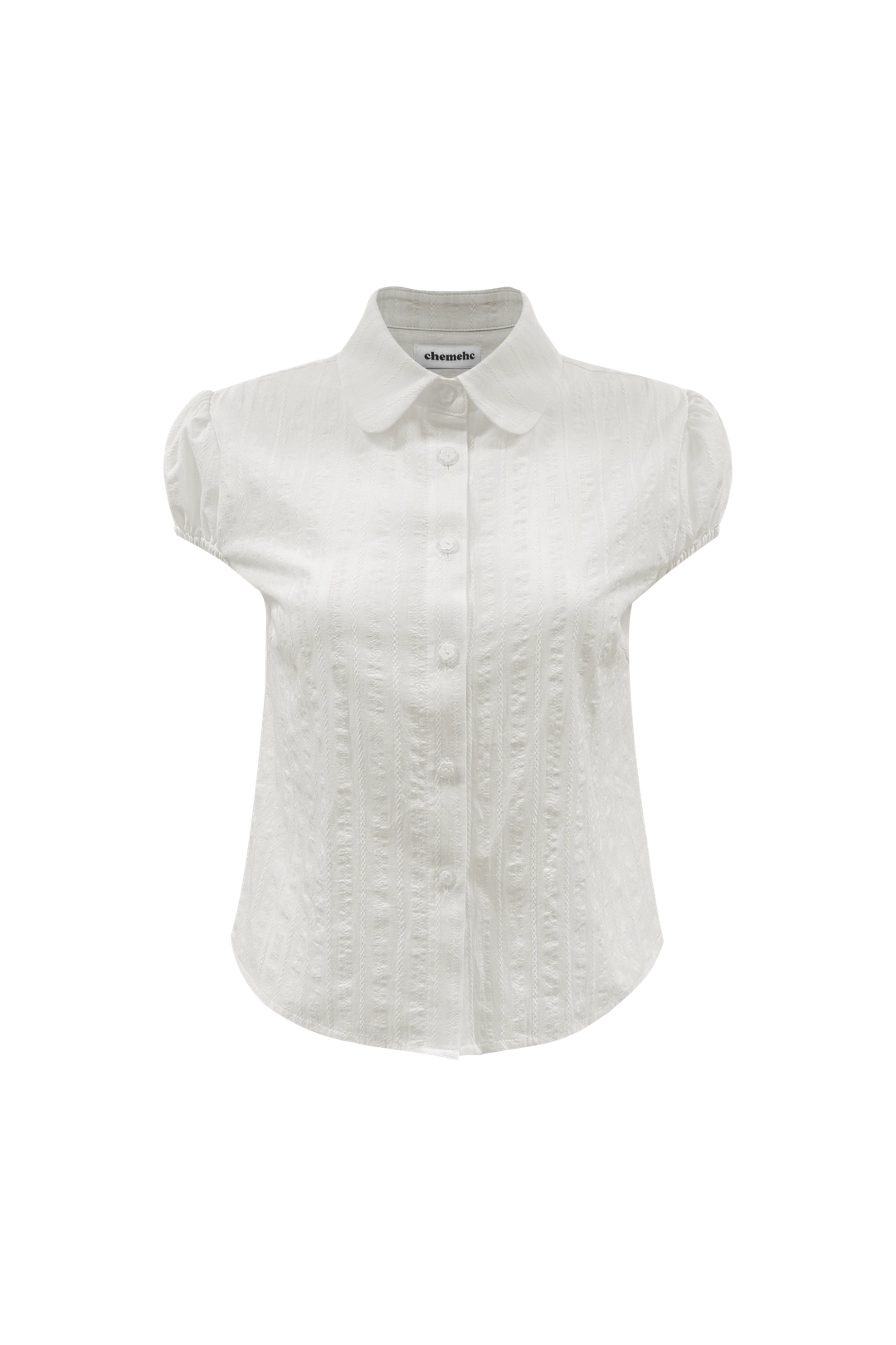 체메씨 BOW PUFF SHIRT (IVORY) 상품 이미지 2