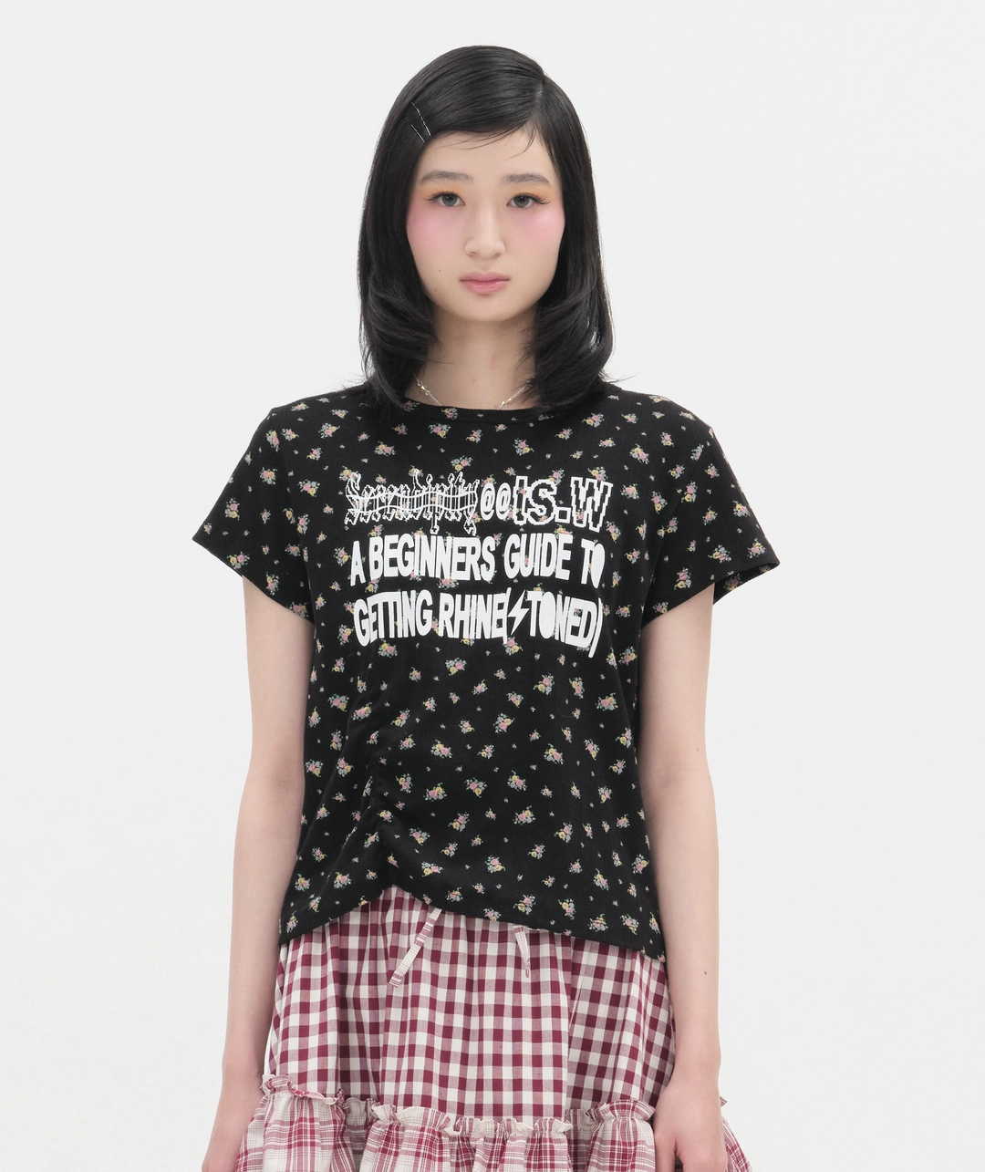 타입서비스 Cinched Silhouette Top [Black] 상품 이미지 2