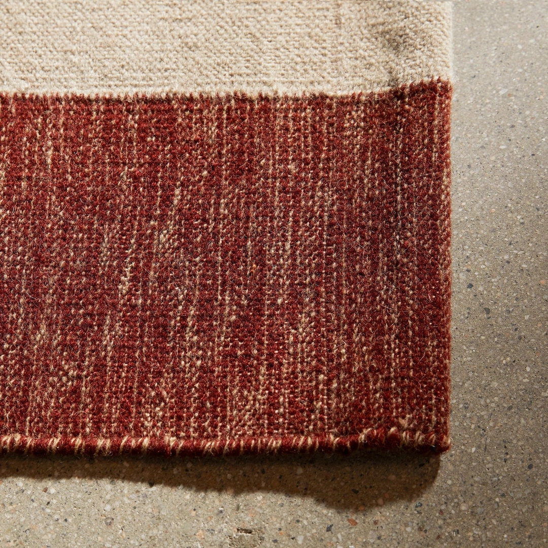 제임스펄스 Double Stripe Entry Mat - Wine/Flint/Oyster 상품 이미지 3