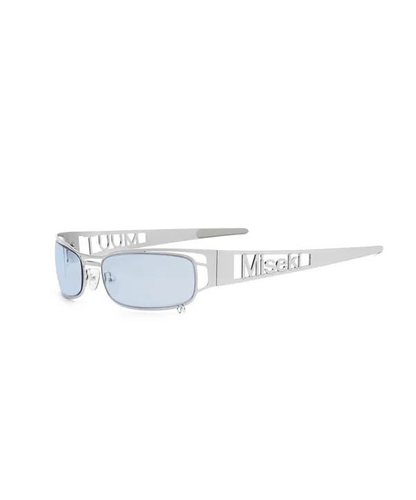 [X MUUT] MM1 logo headband eyewear SHINY SILVER / COOL GREY