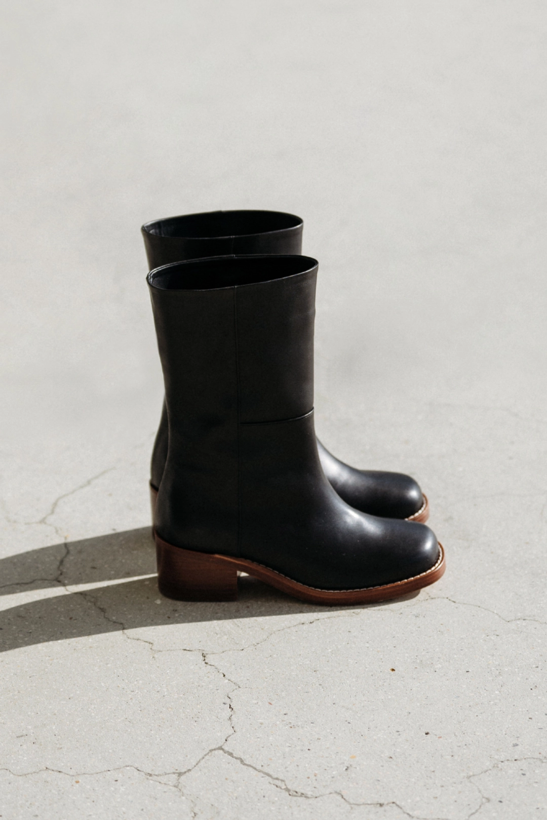 스앨더 16949_Calfskin Middle Boots 상품 이미지 1