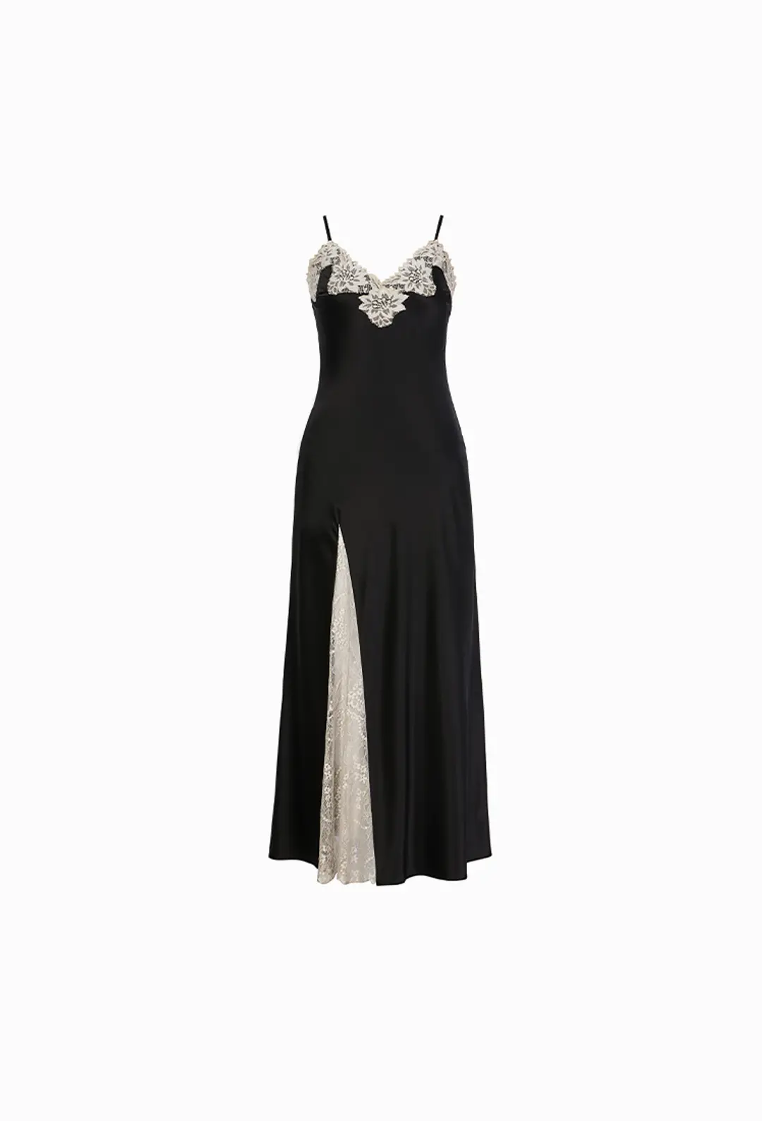 그레이스유 [GRACE SLIP] Long One-piece (Black) 상품 이미지 1