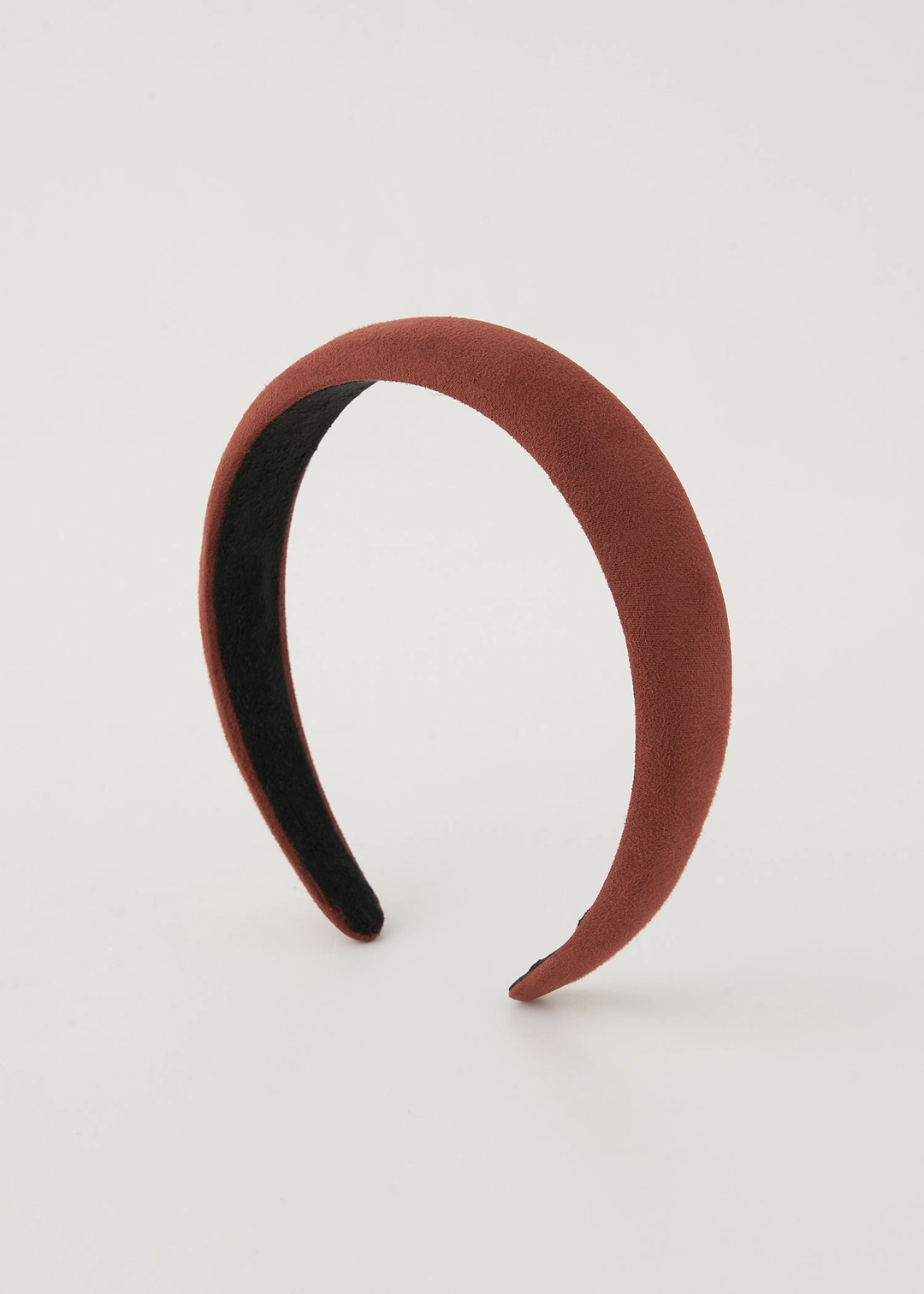 더라이 Suede Hair Band(Red Orange) 상품 이미지 3