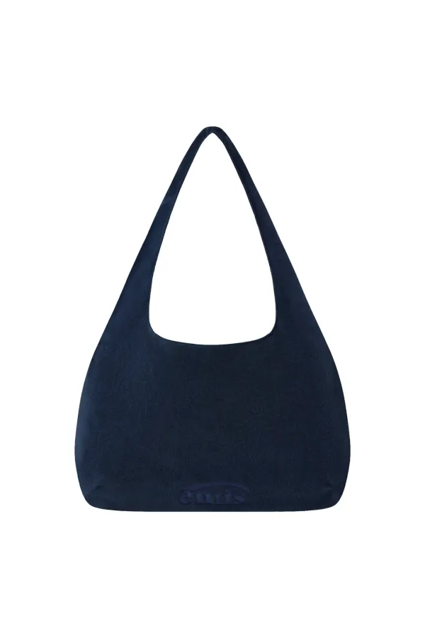 TERRY SHOULDER BAG-NAVY