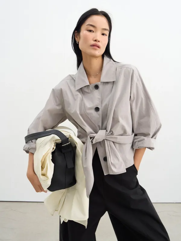 Tie cotton shirts