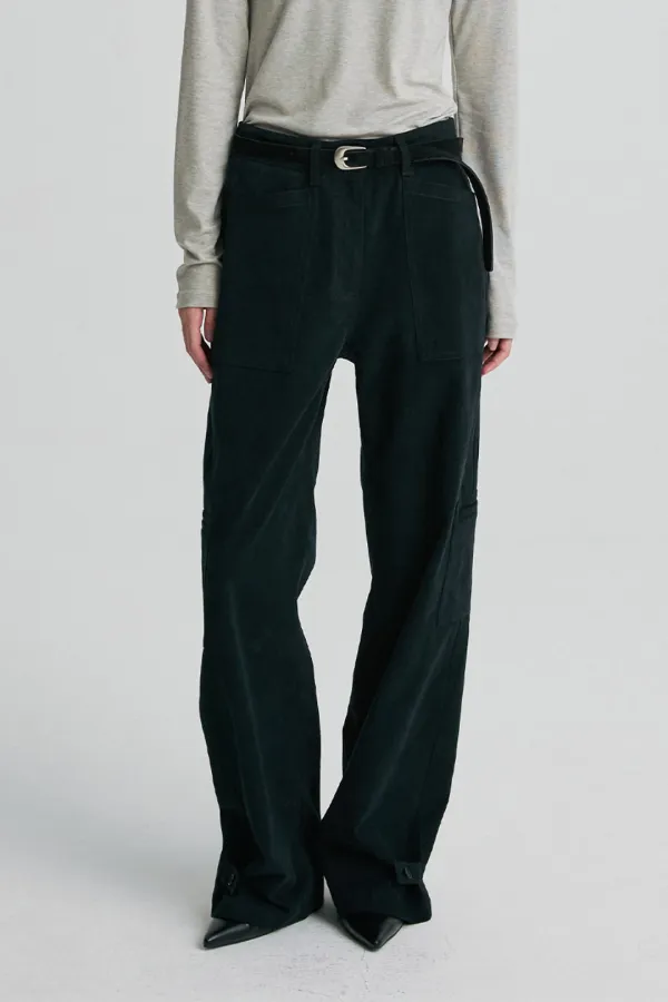ADJUSTABLE-HEM CARPENTER TROUSERS MIDNIGHT NAVY