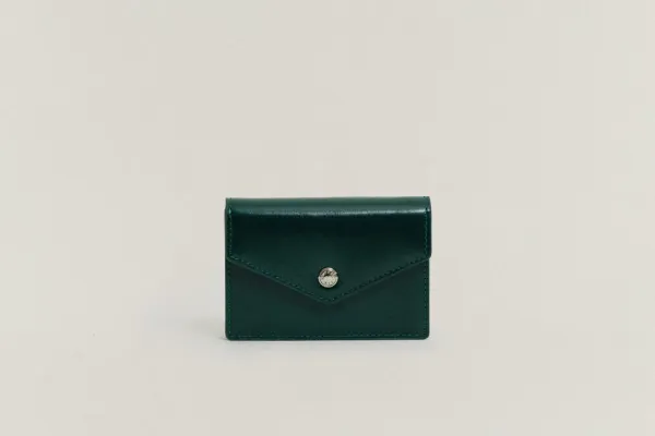 PORTE CARTES SNAP GREEN