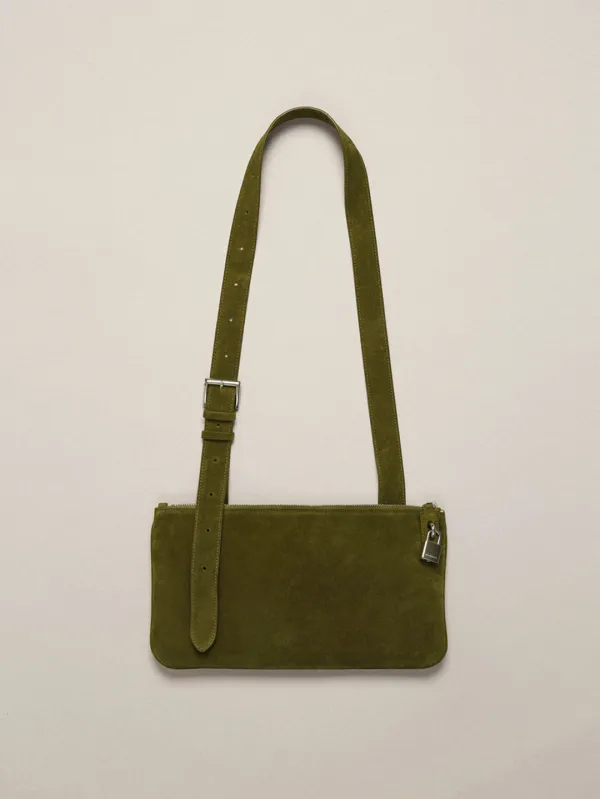 Sol Bag Olive Suede (2nd)