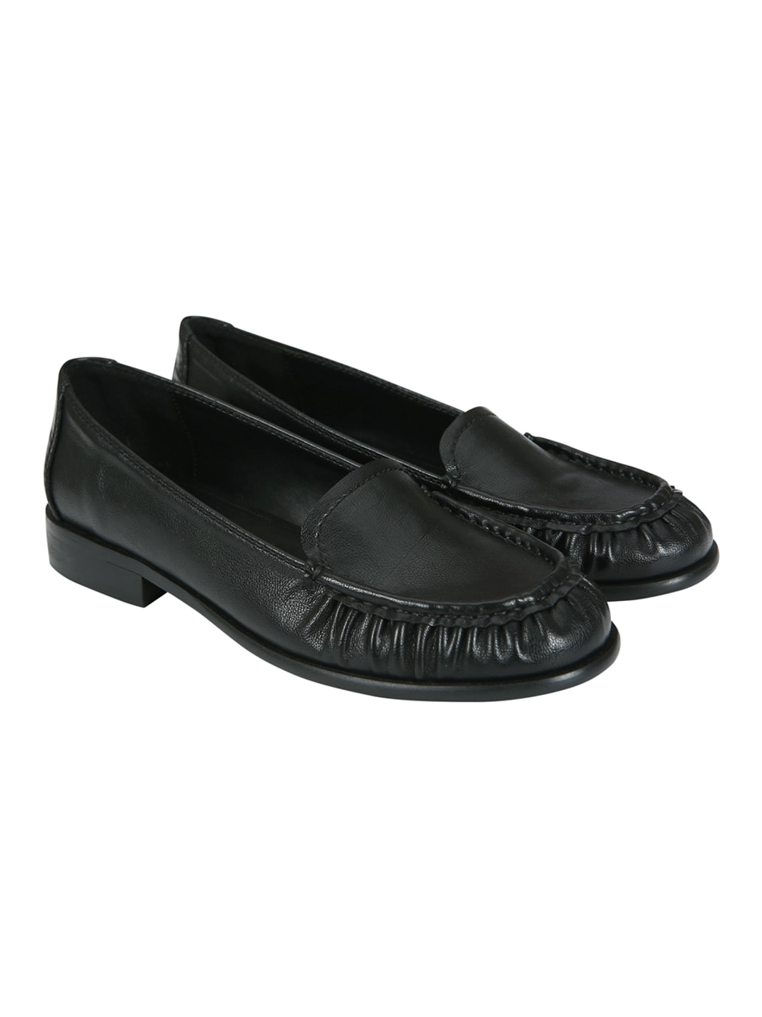 어몽 A SHIRRING LOAFER_BLACK 상품 이미지 2