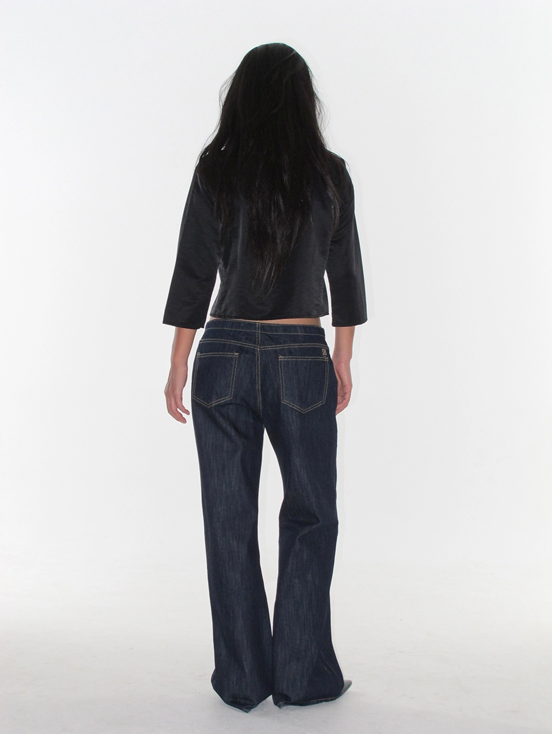 쏘딩키브레드 Ria Black Blouse 상품 이미지 2